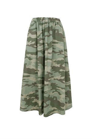 Black Colour - BCABBIE Skirt - Camouflage